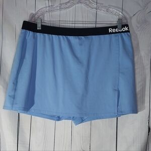 Reebok Light Blue Athletic Skort